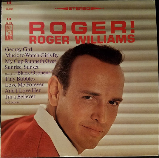 Roger Williams (2) : Roger! (LP, Album)