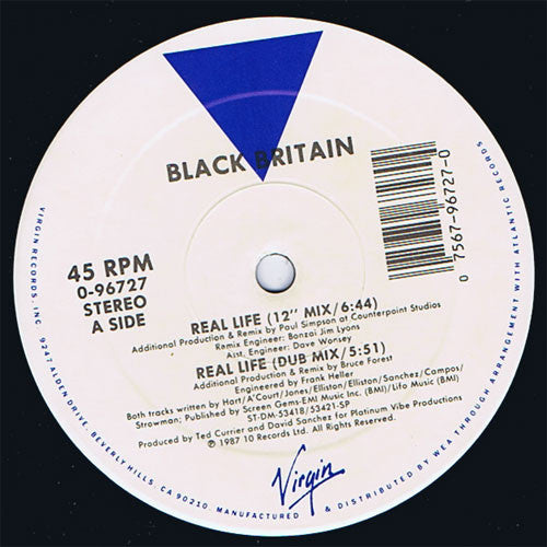 Black Britain : Real Life (12")