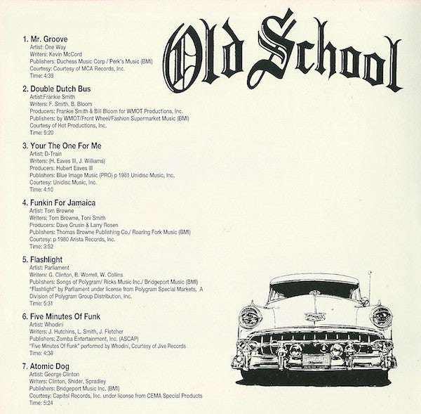 Various : Old School Volume 1 (CD, Comp)