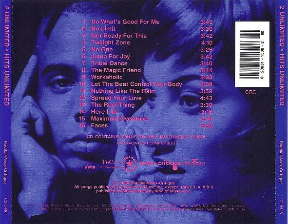 2 Unlimited : Hits Unlimited (CD, Comp, Club)