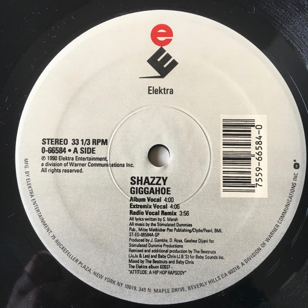 Shazzy : Giggahoe (12")