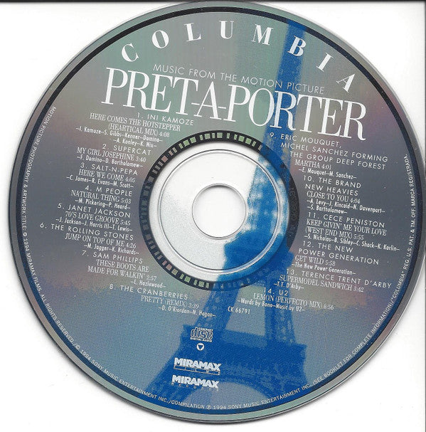 Various : Pret-A-Porter: Music From The Motion Picture (CD, Comp)