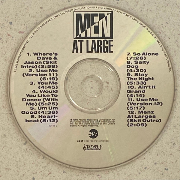 Men At Large : Men At Large (CD, Album)