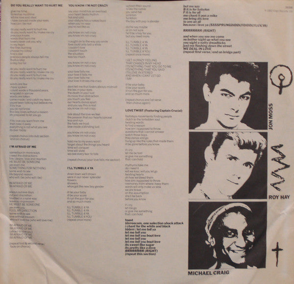 Culture Club : Kissing To Be Clever (LP, Album, RE, Pit)