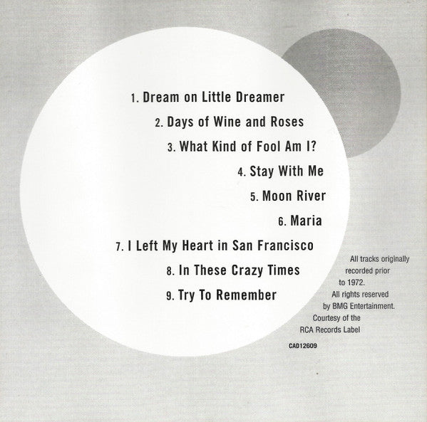 Perry Como : Dream On Little Dreamer (CD, Comp, RE)
