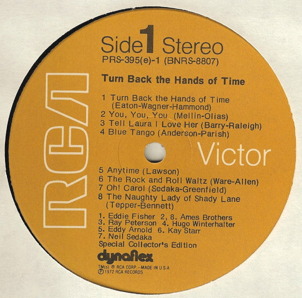 Various : Turn Back The Hands Of Time (2xLP, Album, Comp)