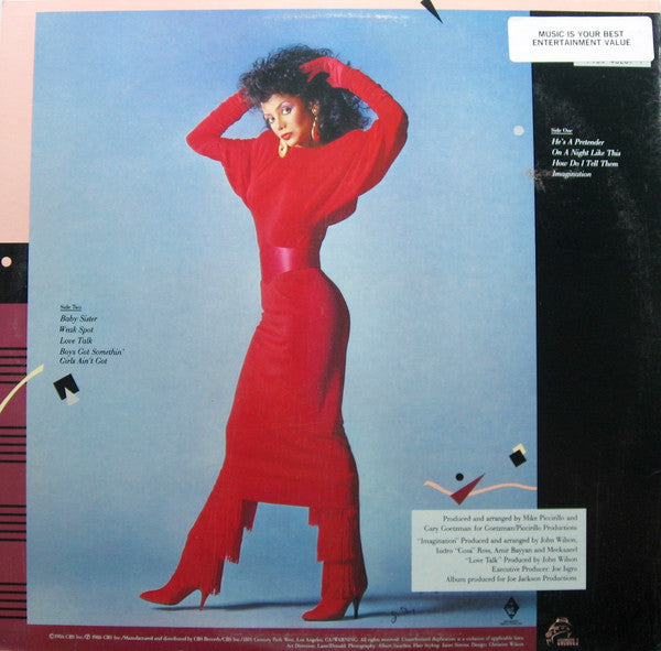 La Toya Jackson : Imagination (LP, Album)