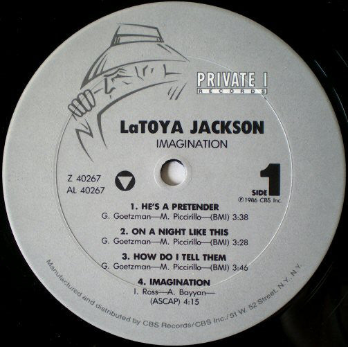 La Toya Jackson : Imagination (LP, Album)