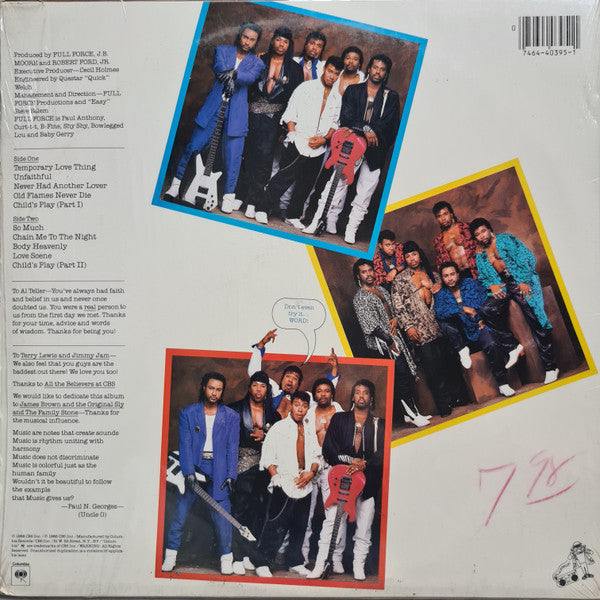 Full Force : Full Force Get Busy 1 Time! (LP, Album)