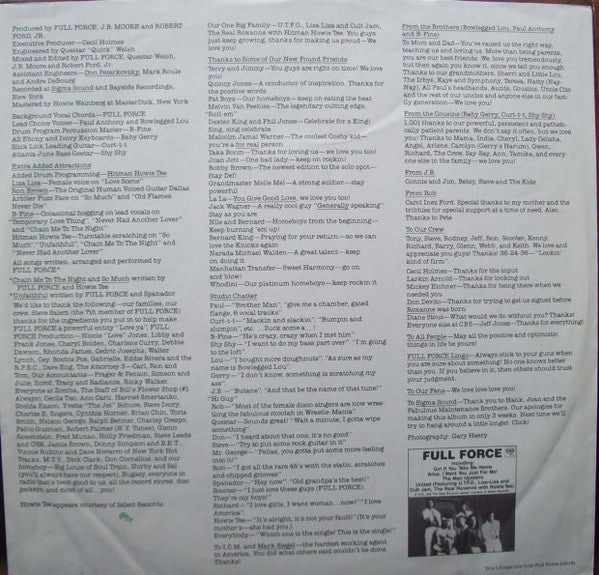 Full Force : Full Force Get Busy 1 Time! (LP, Album)