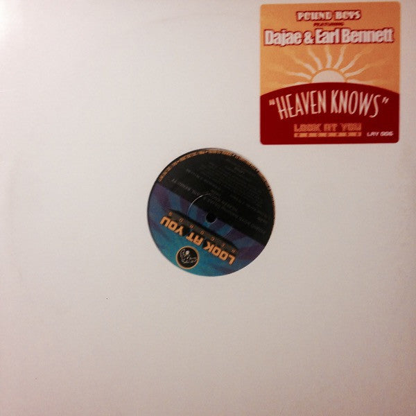 Pound Boys Featuring Dajaé & Earl Bennett : Heaven Knows (12")
