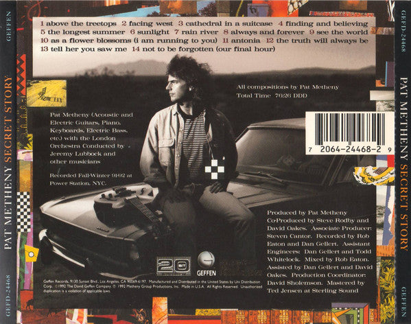 Pat Metheny : Secret Story (CD, Album, Promo)
