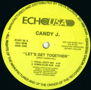 Candy J : Let's Get Together (12")