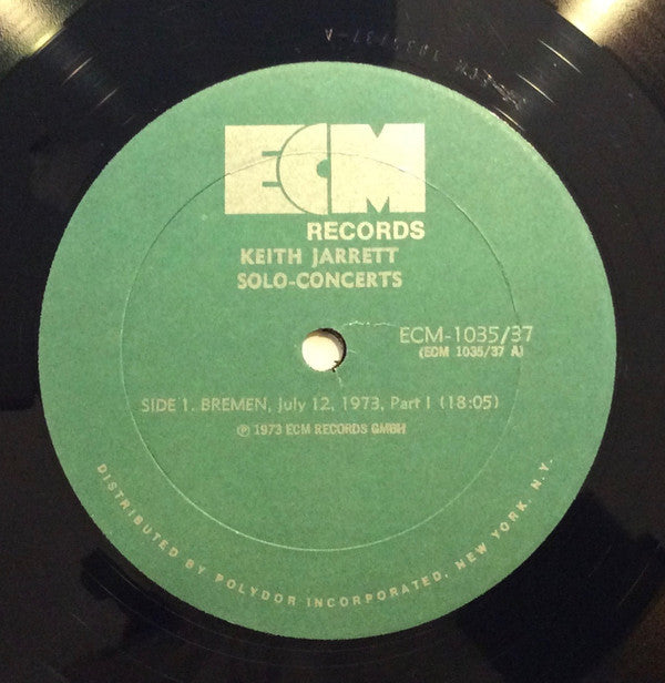 Keith Jarrett : Solo Concerts: Bremen / Lausanne (3xLP + Box)