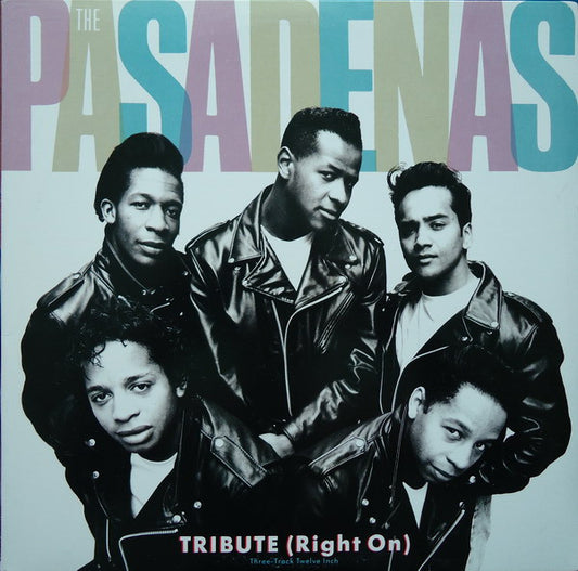 The Pasadenas : Tribute (Right On) (12", Promo)