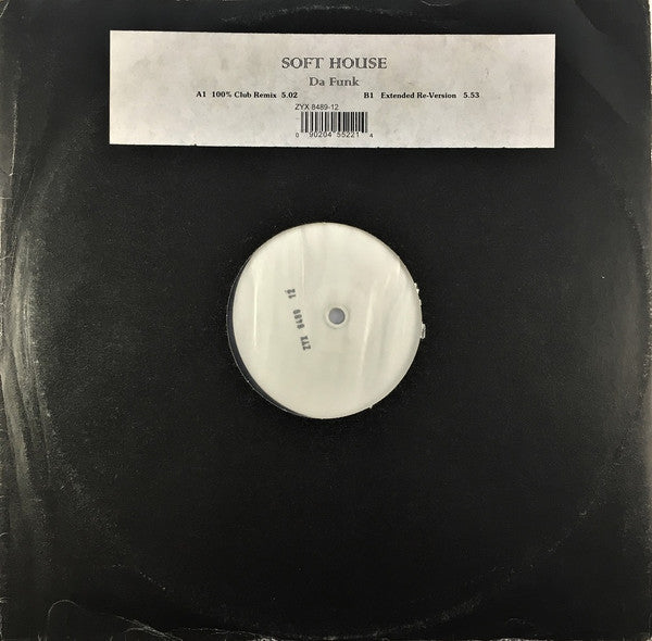 Soft House : Da Funk (12", W/Lbl, Sta)