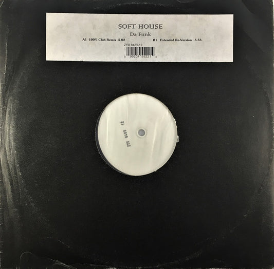 Soft House : Da Funk (12", W/Lbl, Sta)