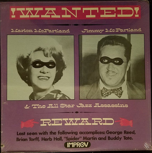 Marian McPartland, Jimmy McPartland & The All Star Jazz Assassins : !Wanted! (LP, Album)