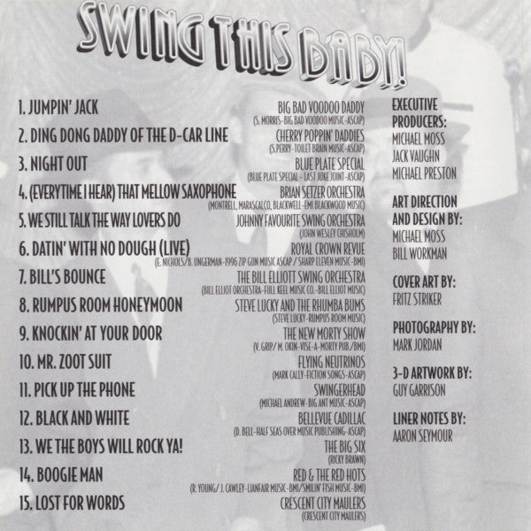 Various : Swing This Baby (CD, Comp)