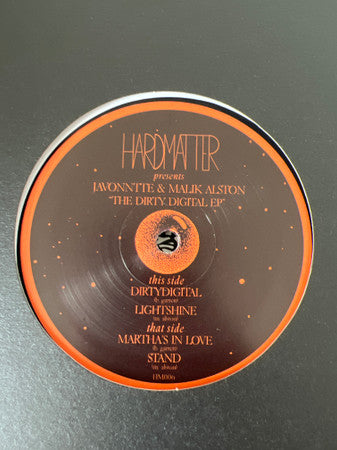Javonntte & Malik Alston : The Dirty Digital EP (12", EP)