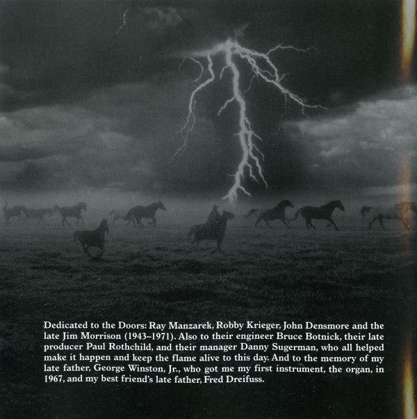 George Winston : Night Divides The Day • The Music Of The Doors (CD, Album, Enh)