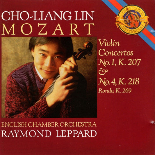 Cho-Liang Lin, Wolfgang Amadeus Mozart, English Chamber Orchestra, Raymond Leppard : Violin Concertos No. 1, K. 207 & No. 4, K. 218 / Rondo K. 269 (CD, Album)