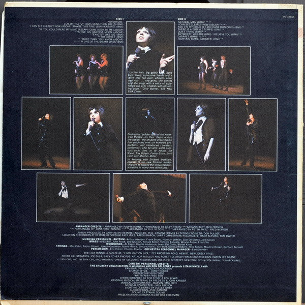 Liza Minnelli : Live At The Winter Garden (LP, Album)