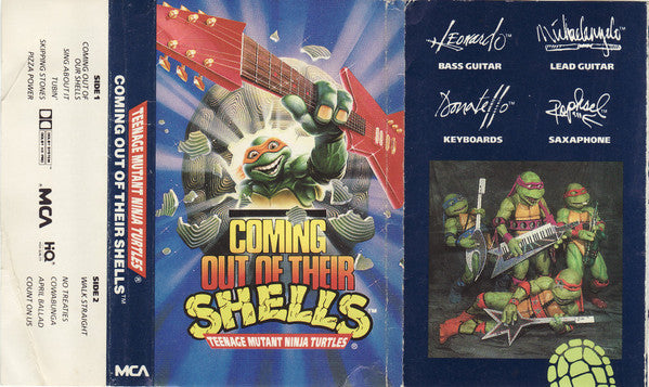 Teenage Mutant Ninja Turtles : Coming Out Of Their Shells (Cass, Album)