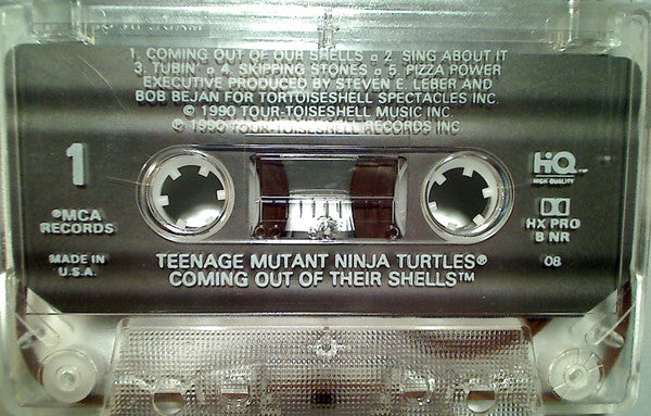 Teenage Mutant Ninja Turtles : Coming Out Of Their Shells (Cass, Album)