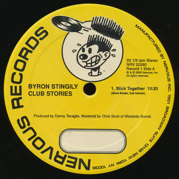 Byron Stingily : Club Stories (3x12", Album)