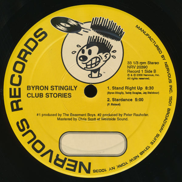 Byron Stingily : Club Stories (3x12", Album)