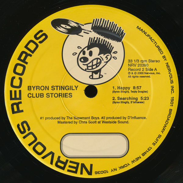 Byron Stingily : Club Stories (3x12", Album)