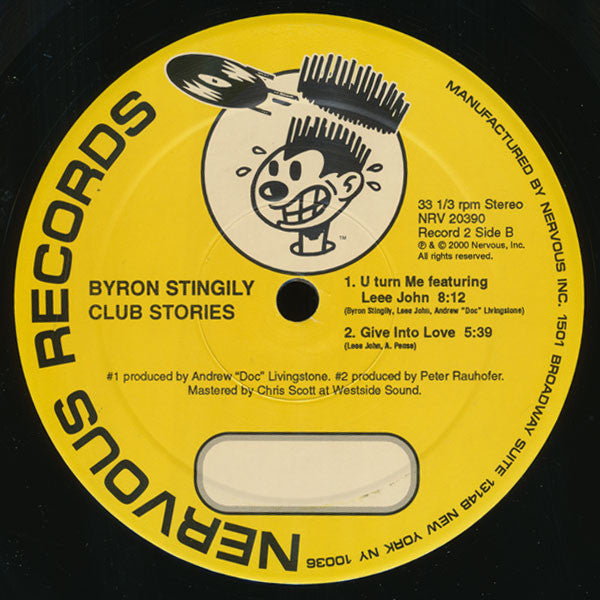 Byron Stingily : Club Stories (3x12", Album)