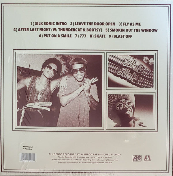 Silk Sonic : An Evening With Silk Sonic (LP, Album, Ltd, Alt)