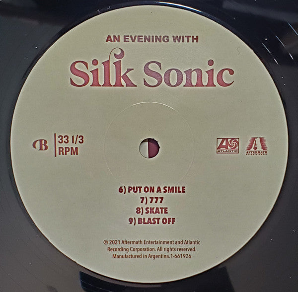 Silk Sonic : An Evening With Silk Sonic (LP, Album, Ltd, Alt)