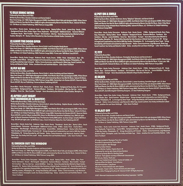 Silk Sonic : An Evening With Silk Sonic (LP, Album, Ltd, Alt)