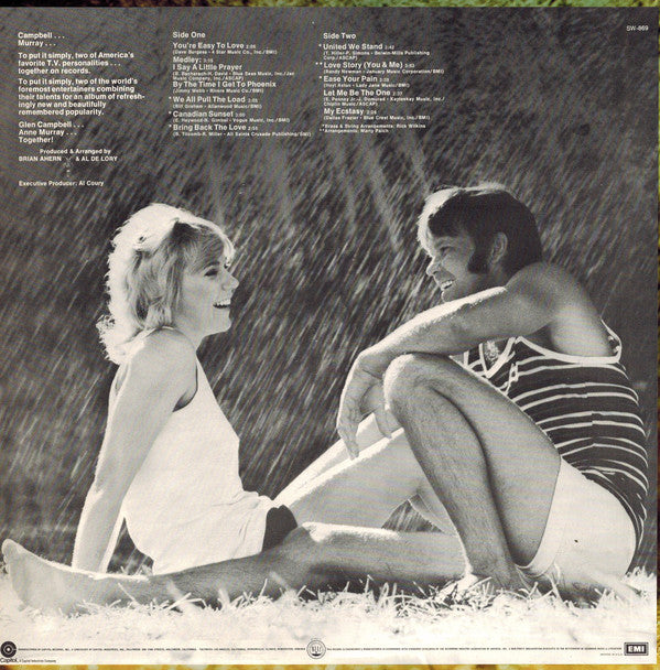 Anne Murray / Glen Campbell : Anne Murray / Glen Campbell (LP, Album, Win)