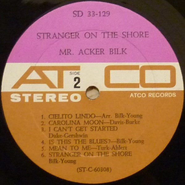 Acker Bilk With The Leon Young String Chorale : Stranger On The Shore (LP, Album)