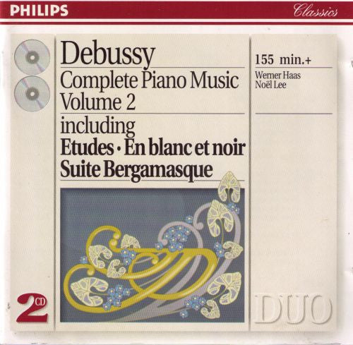 Claude Debussy - Werner Haas, Noël Lee : Complete Piano Music Volume 2 (2xCD, Album, RM)