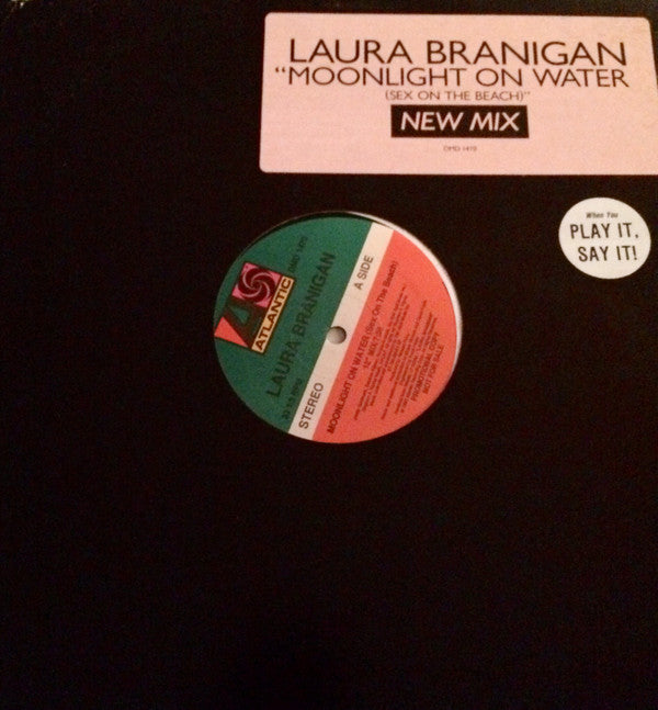 Laura Branigan : Moonlight On Water (12", Promo)