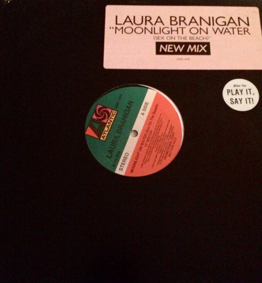 Laura Branigan : Moonlight On Water (12", Promo)