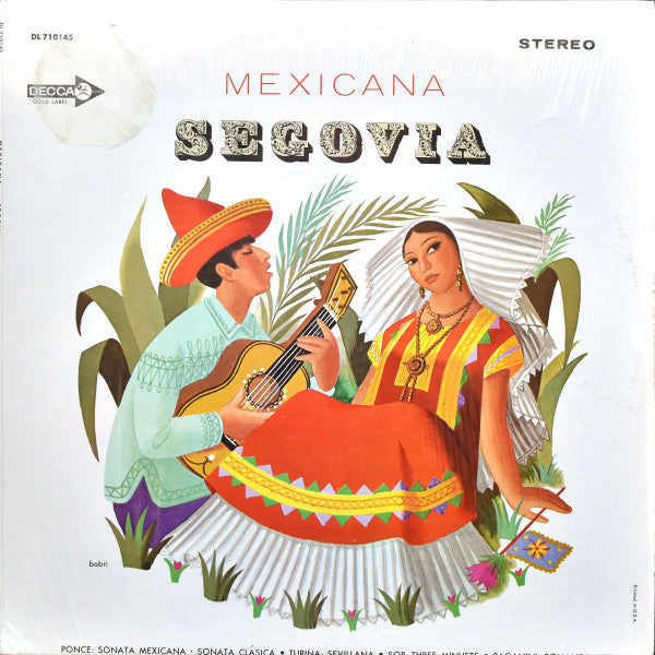 Andrés Segovia : Mexicana (LP, Album, Pin)
