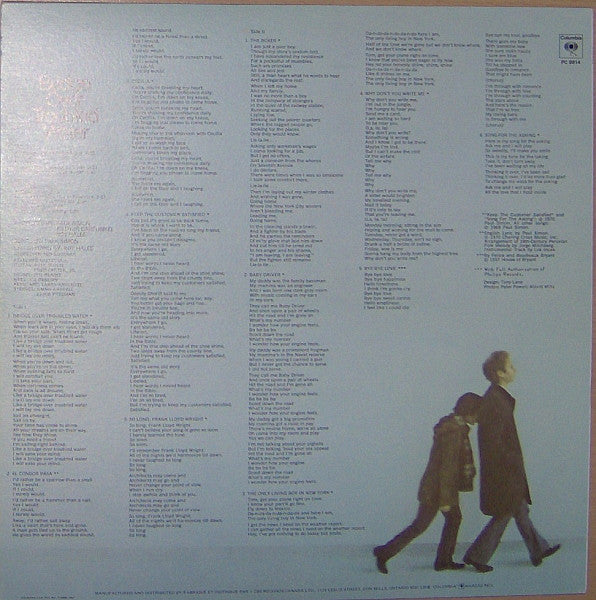 Simon & Garfunkel : Bridge Over Troubled Water (LP, Album, RE)