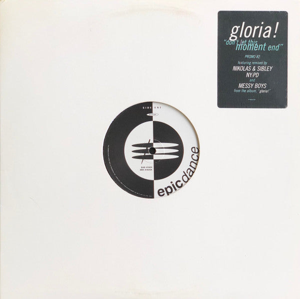 Gloria Estefan : Don't Let This Moment End (12", Single, Promo, #2)