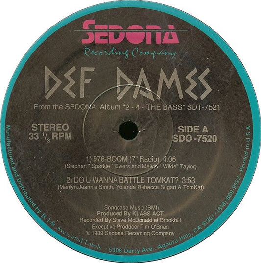 Def Dames : 976-Boom (12")