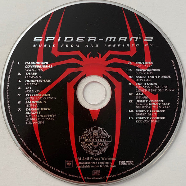 Various : Spider-Man 2 (Music From And Inspired By) (CD, Comp)