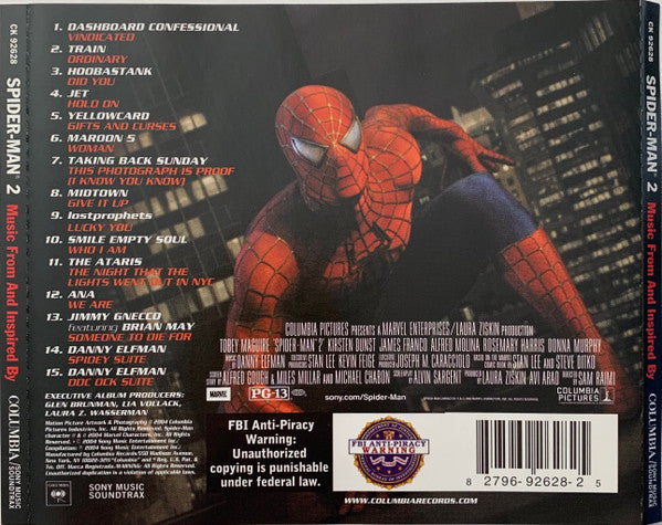 Various : Spider-Man 2 (Music From And Inspired By) (CD, Comp)