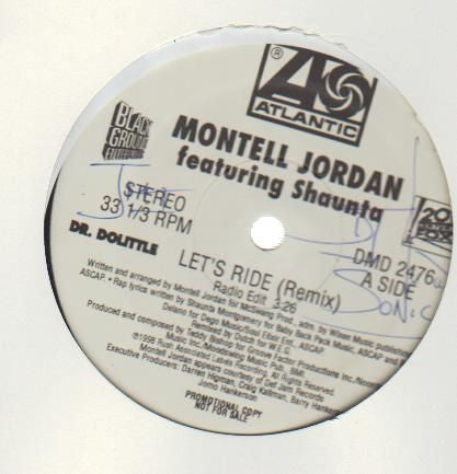 Montell Jordan Featuring Shaunta : Let's Ride (Remix) (12", Promo)