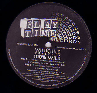 Wildchild : 100% Wild (12")