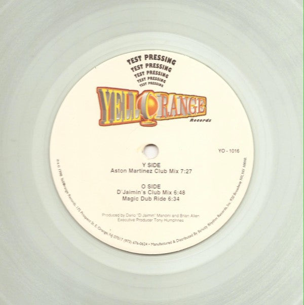 Crystal Clear Featuring Alessandra : Say It (12", TP, Cle)